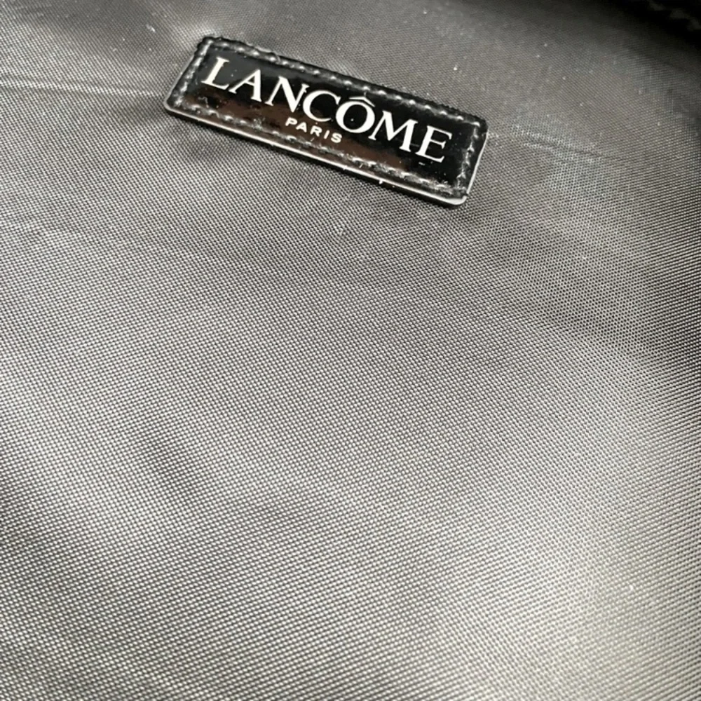 Lancôme Paris Cosmetic Train Case | Black Faux Leather | Large | NWOT